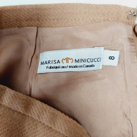 Marisa Minicucci Brown Skirt P1138 - Picture 4 of 6